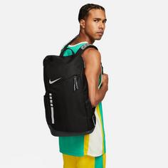 Rückansicht von Nike Rucksack Hoops Elite Daypack black-anthracite-metallic silver