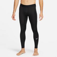 Rückansicht von Nike Pro Tights Herren black-white