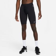Rückansicht von Nike DRI-FIT ADV A.P.S. Tights Herren black