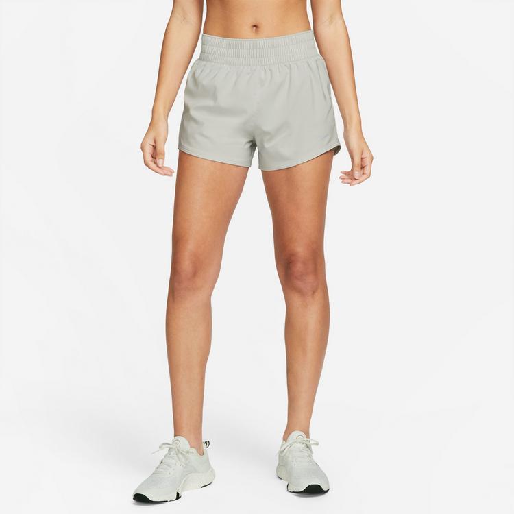 Nike Nike ONE Dri Fit Funktionsshorts Damen - lt iron ore-reflective silv - 0 | SportScheck