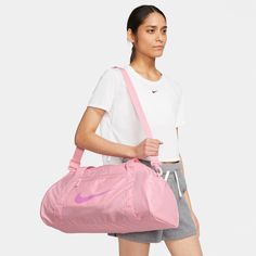 Rückansicht von Nike Gym Club Sporttasche Damen med soft pink-fuchsia dream