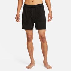 Rückansicht von Nike YOGA DRI-FIT Funktionsshorts Herren black-black