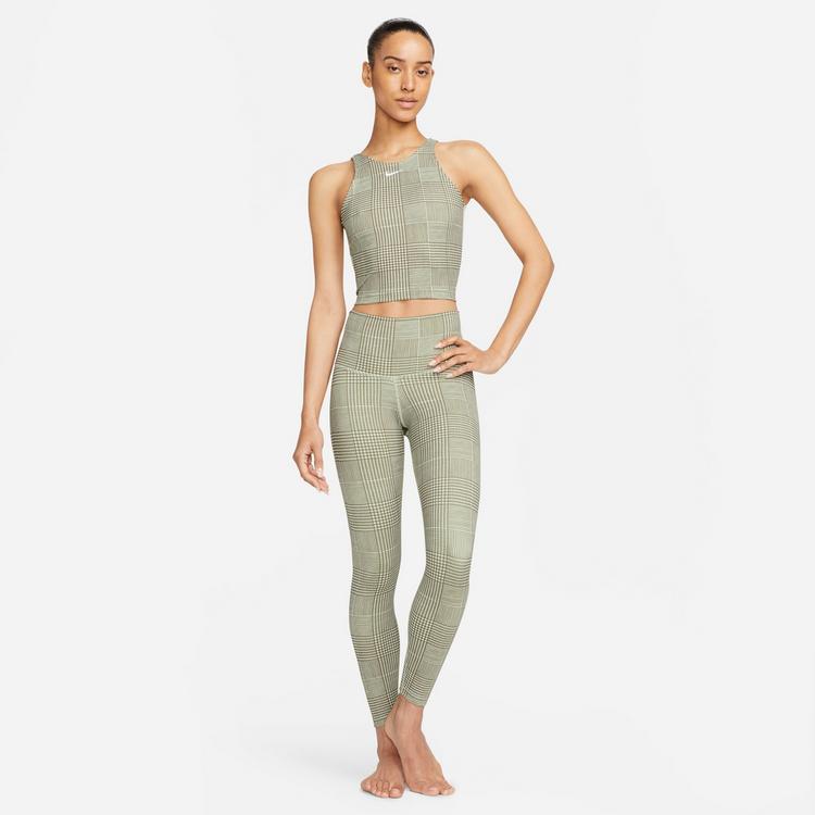 Nike Nike Dri Fit Tights Damen - medium olive-honeydew-white - 3 | SportScheck