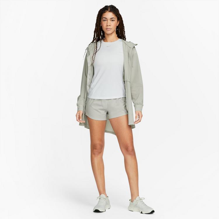 Nike Nike ONE Dri Fit Funktionsshorts Damen - lt iron ore-reflective silv - 6 | SportScheck