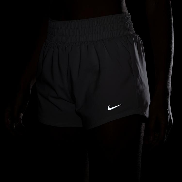 Nike Nike ONE Dri Fit Funktionsshorts Damen - lt iron ore-reflective silv - 7 | SportScheck