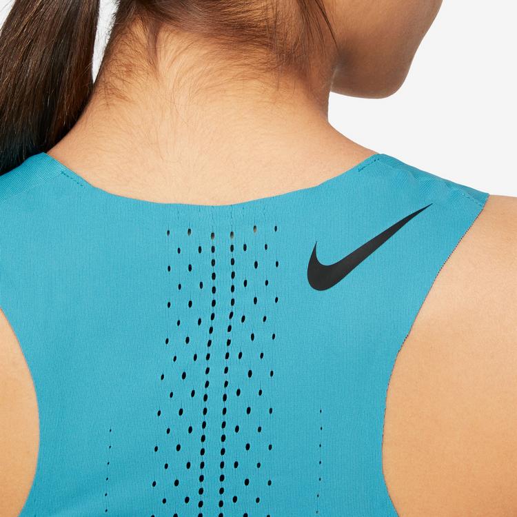 Nike Nike AROSWIFT Croptop Damen - rapid teal-black - 2 | SportScheck