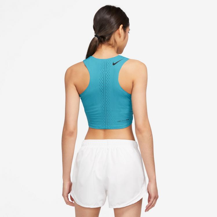Nike Nike AROSWIFT Croptop Damen - rapid teal-black - 1 | SportScheck