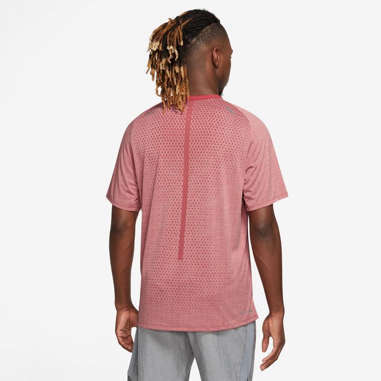 Nike Nike Techknit Funktionsshirt Herren - adobe-red stardust-reflective silv - 1 | SportScheck