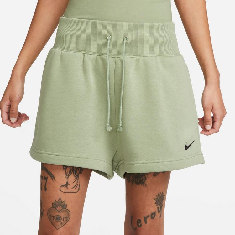 Nike Nike Phoenix Sweatshorts Damen - oil green-black - 1 | SportScheck
