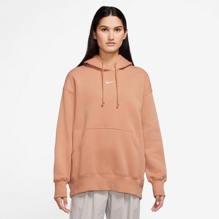 Nike Nike Phoenix Hoodie Damen - amber brown-sail - 0 | SportScheck
