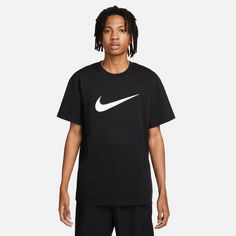 Rückansicht von Nike NSW T-Shirt Herren black