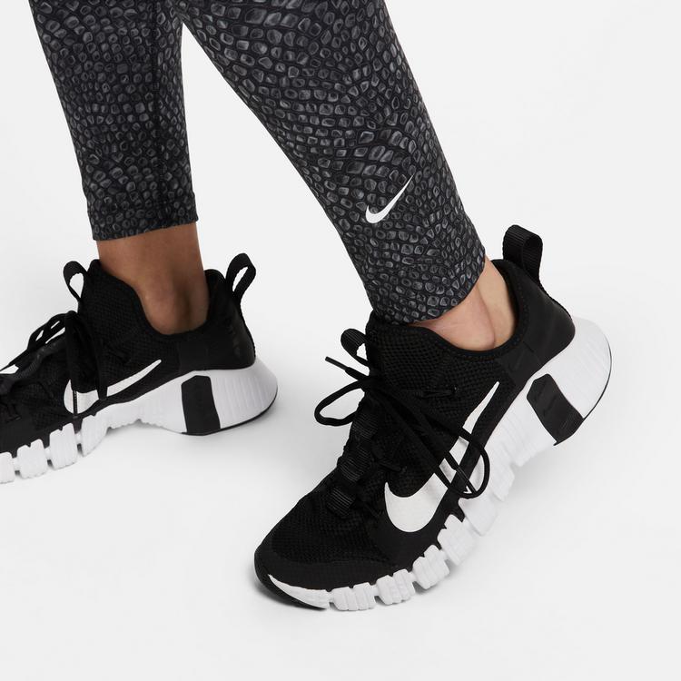 Nike Nike ONE Dri Fit Tights Damen - black-white - 4 | SportScheck