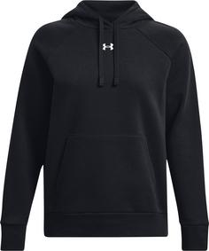 Under Armour Rival Fleece Hoodie Damen black