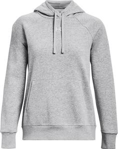 Under Armour Rival Fleece Hoodie Damen mod gray light heather