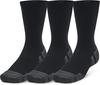 Under Armour Tech Crew 3 Pack Socken - black