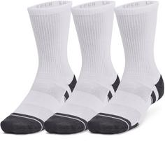 Under Armour Tech Crew 3 Pack Sportsocken white