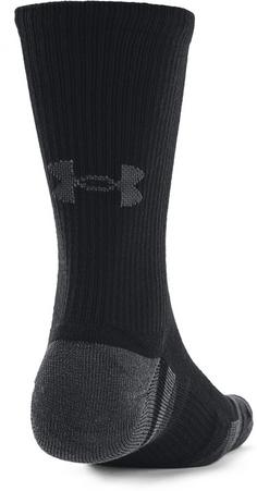 Rückansicht von Under Armour Tech Crew 3 Pack Sportsocken black