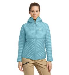 Rückansicht von Haglöfs L.I.M MIMIC Steppjacke Damen frost blue