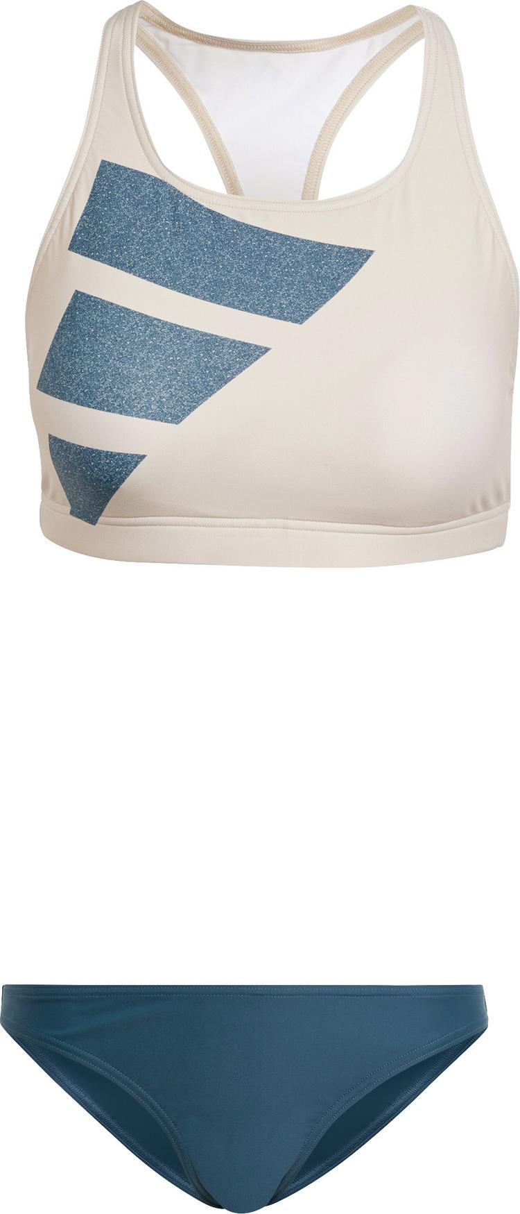 adidas adidas BIG BARS BIKINI Bikini Set Damen - wonder beige-arctic night - 0 | SportScheck
