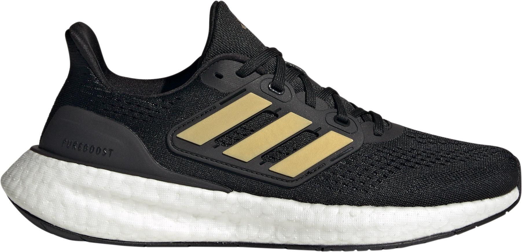 Adidas PUREBOOST 23 Laufschuhe Damen core black gold met. carbon im Online Shop von SportScheck kaufen