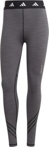 adidas TECHFIT 3-STREIFEN Tights Damen - dark grey heather