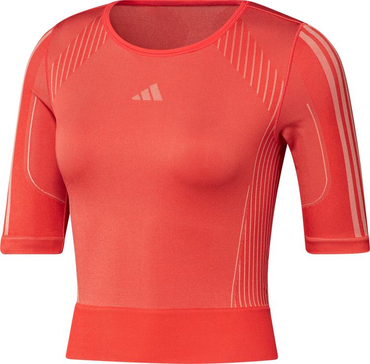 adidas adidas AEROKNIT Funktionsshirt Damen - bright red-wonder clay - 0 | SportScheck