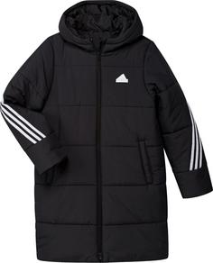 adidas 3 STRIPES Steppjacke Kinder black