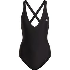 adidas Schwimmanzug Damen black-white