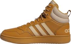 Rückansicht von adidas Hoops 3.0 WTR Sneaker Herren mesa-magic beige-mesa