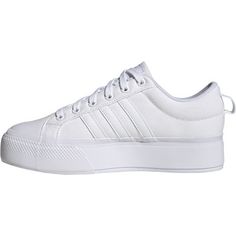 Rückansicht von adidas Bravada 2.0 Platform Sneaker Damen ftwr white-ftwr white-chalk white