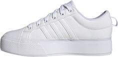 Rückansicht von adidas Bravada 2.0 Platform Sneaker Damen ftwr white-ftwr white-chalk white