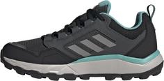 Rückansicht von adidas TERREX TRACEROCKER Trailrunning Schuhe Damen core black-grey three-grey two