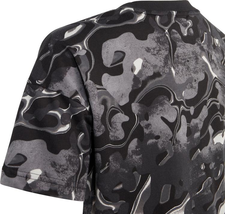 adidas adidas AOP T-Shirt M&auml;dchen - grey two-grey three-black - 0 | SportScheck