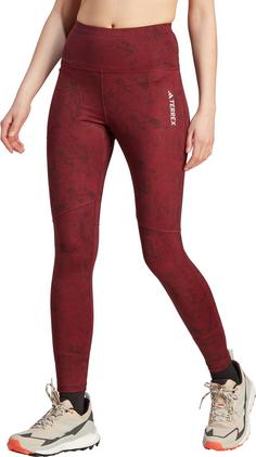 Rückansicht von adidas MULTI Tights Damen shared