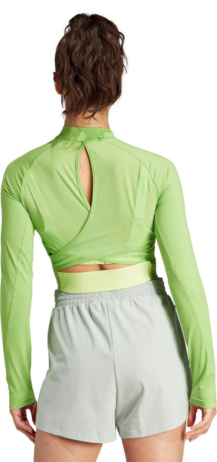 adidas adidas HIIT HEAT.RDY Funktionsshirt Damen - semi lucid lime - 1 | SportScheck