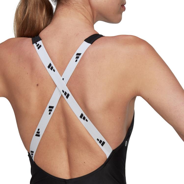 adidas adidas Schwimmanzug Damen - black-white - 5 | SportScheck