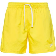 Nike NSW Essentials Lined Flow Shorts Herren opti yellow-white