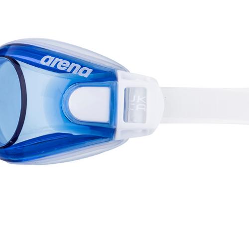 Rückansicht von Arena Zoom X-Fit Schwimmbrille blue-clear-clear