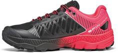 Rückansicht von Scarpa GTX Spin Ultra Trailrunning Schuhe Damen bright rose fluo-black