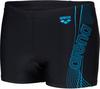 Arena DREAMY Badehose Herren - black-turquoise