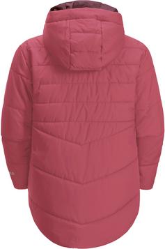 Rückansicht von Jack Wolfskin SOLYD INS Steppmantel Kinder soft pink