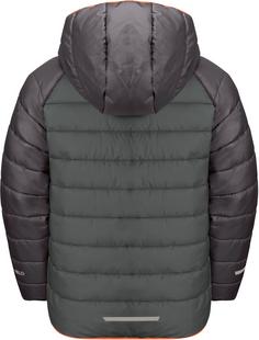 Rückansicht von Jack Wolfskin ZENON Steppjacke Kinder slate green