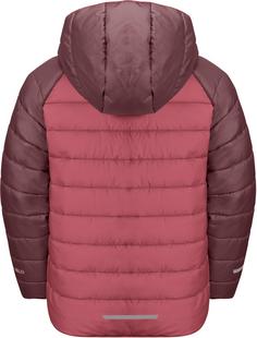 Rückansicht von Jack Wolfskin ZENON Steppjacke Kinder soft pink