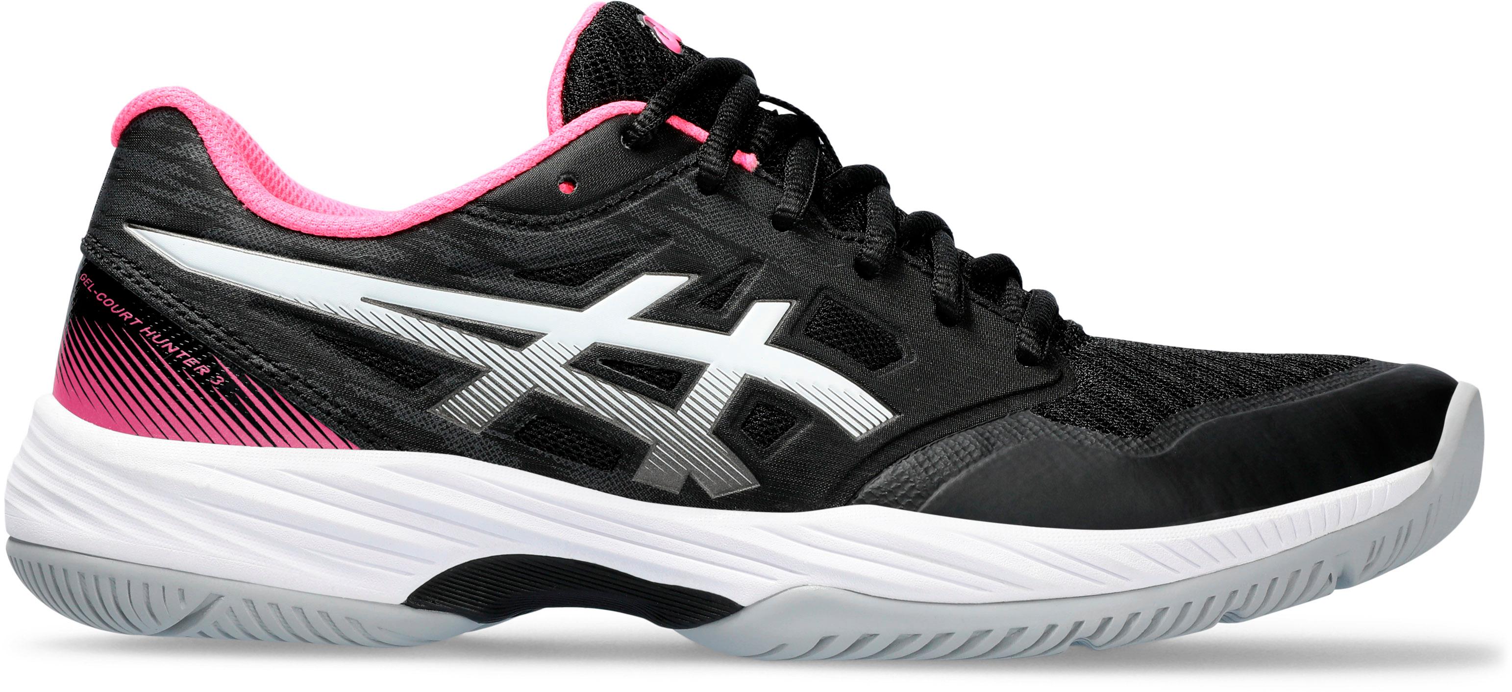 Asics shoes womens black on sale