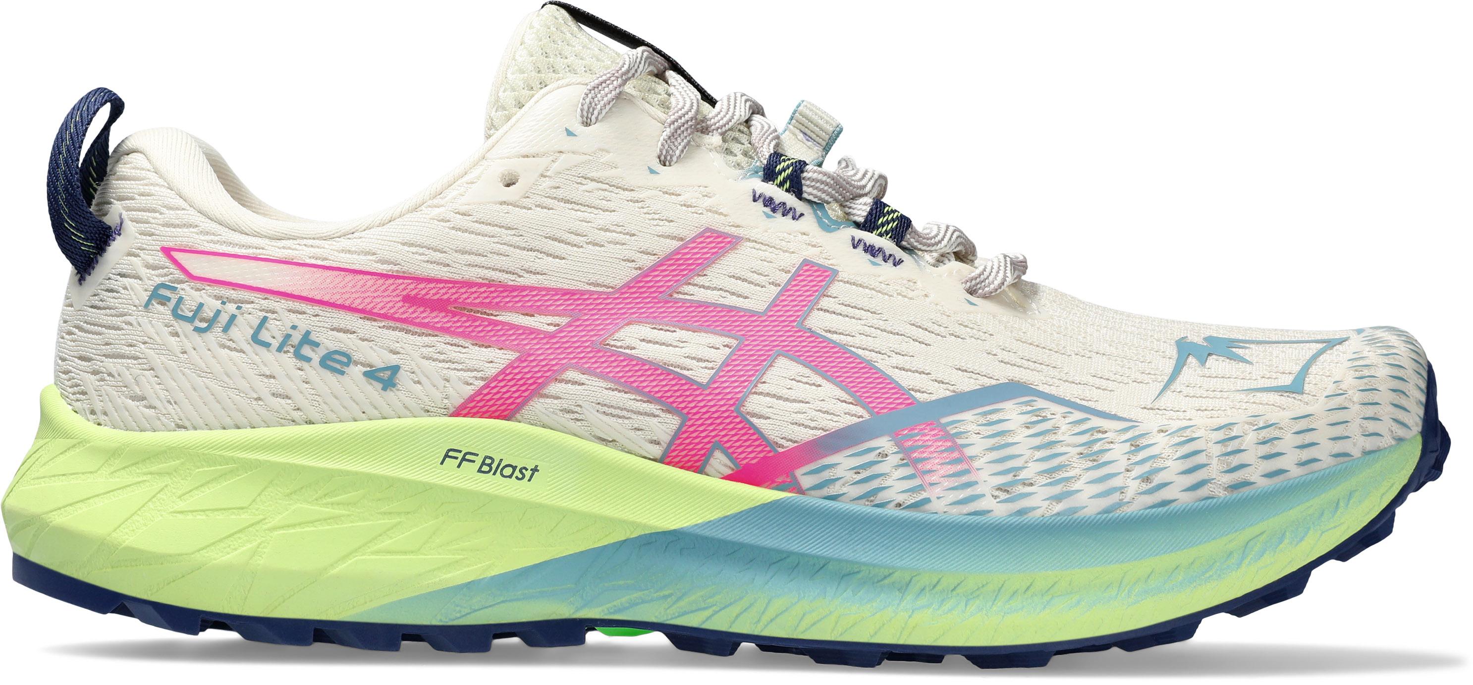 ASICS FUJI LITE 4 Laufschuhe Damen birch hot pink im Online Shop von SportScheck kaufen