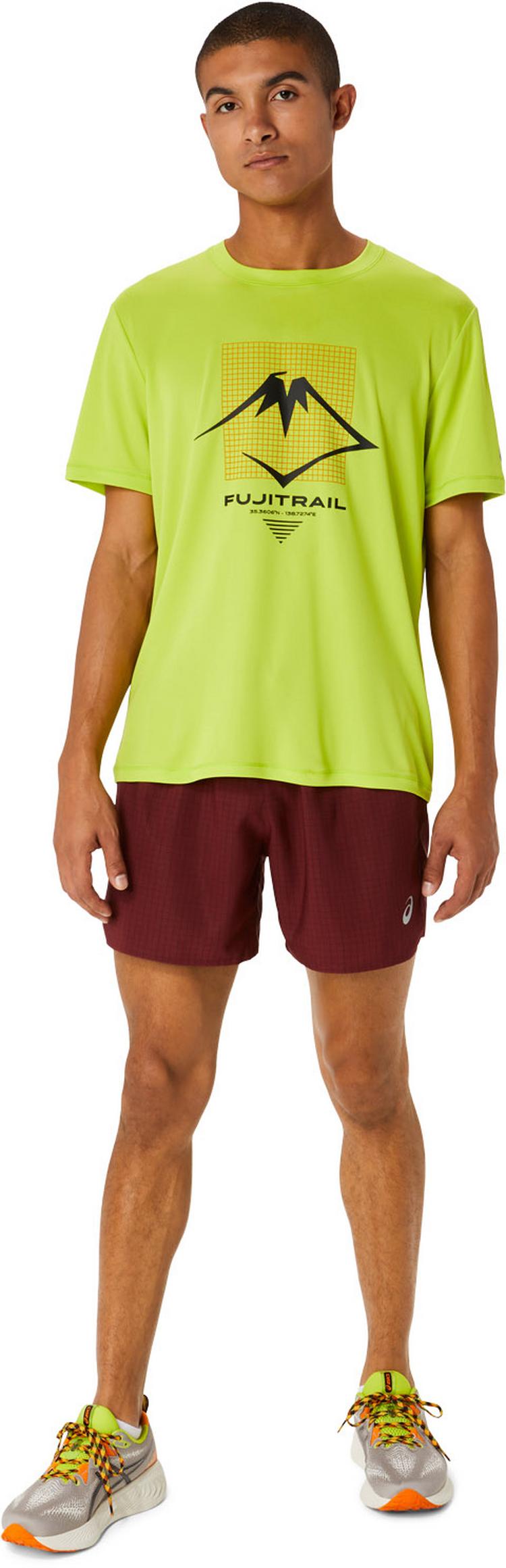 ASICS ASICS FUJITRAIL Funktionsshorts Herren - antique red-bright orange - 0 | SportScheck