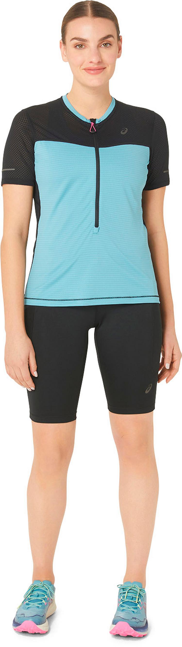 ASICS ASICS FUJITRAIL Funktionsshirt Damen - performance black-blue gris - 0 | SportScheck