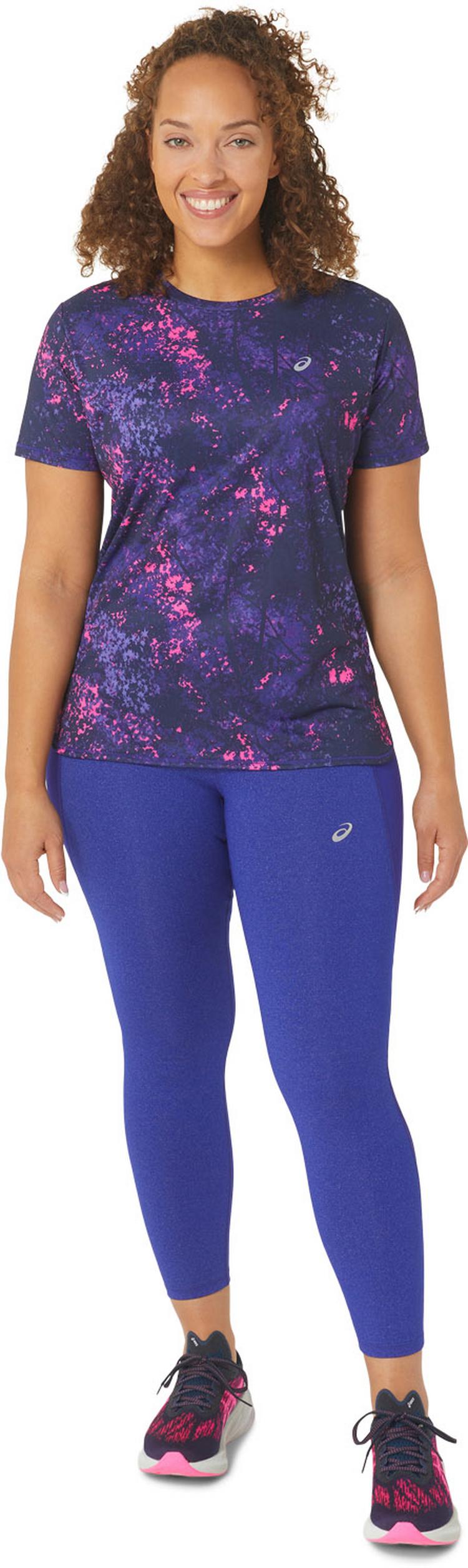 ASICS ASICS DISTANCE Lauftights Damen - eggplant heather - 0 | SportScheck
