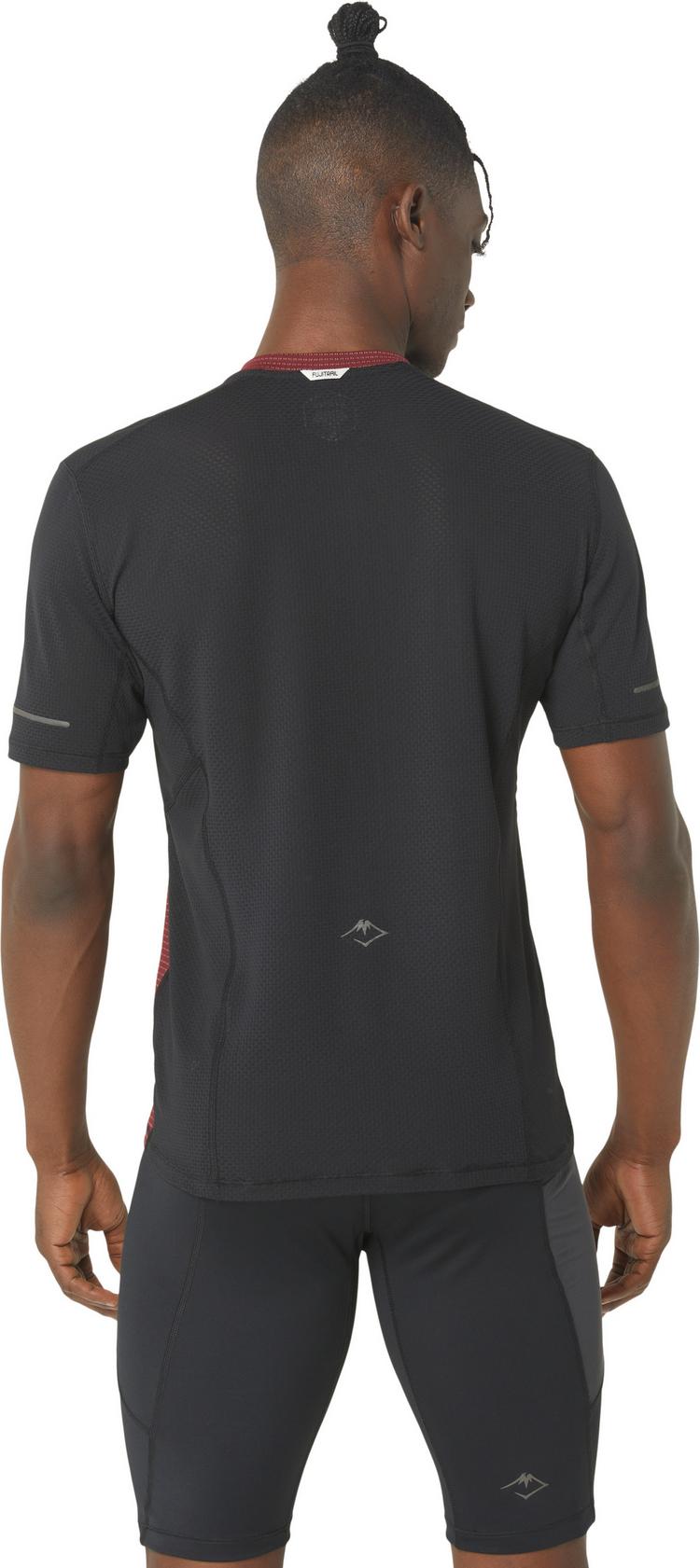 ASICS ASICS FUJITRAIL Funktionsshirt Herren - antique red-performance black - 1 | SportScheck