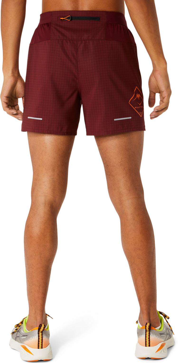 ASICS ASICS FUJITRAIL Funktionsshorts Herren - antique red-bright orange - 1 | SportScheck